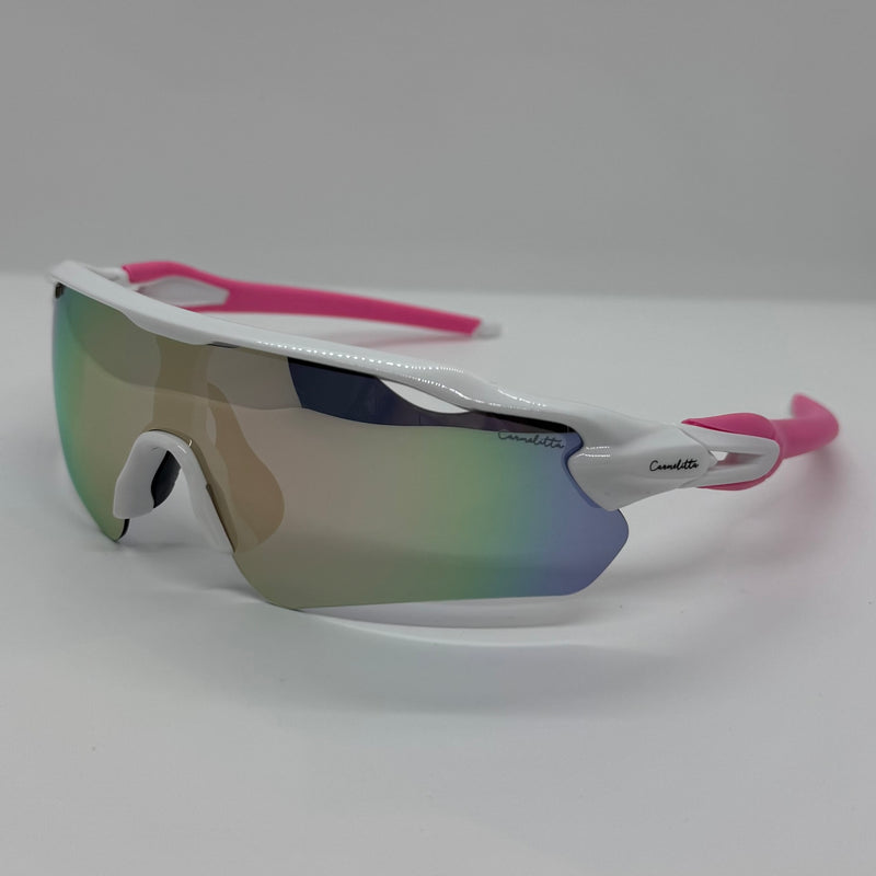 Óculos Bolt Branco Lente Rosa