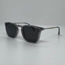 Óculos Cássio Cinza Translúcido