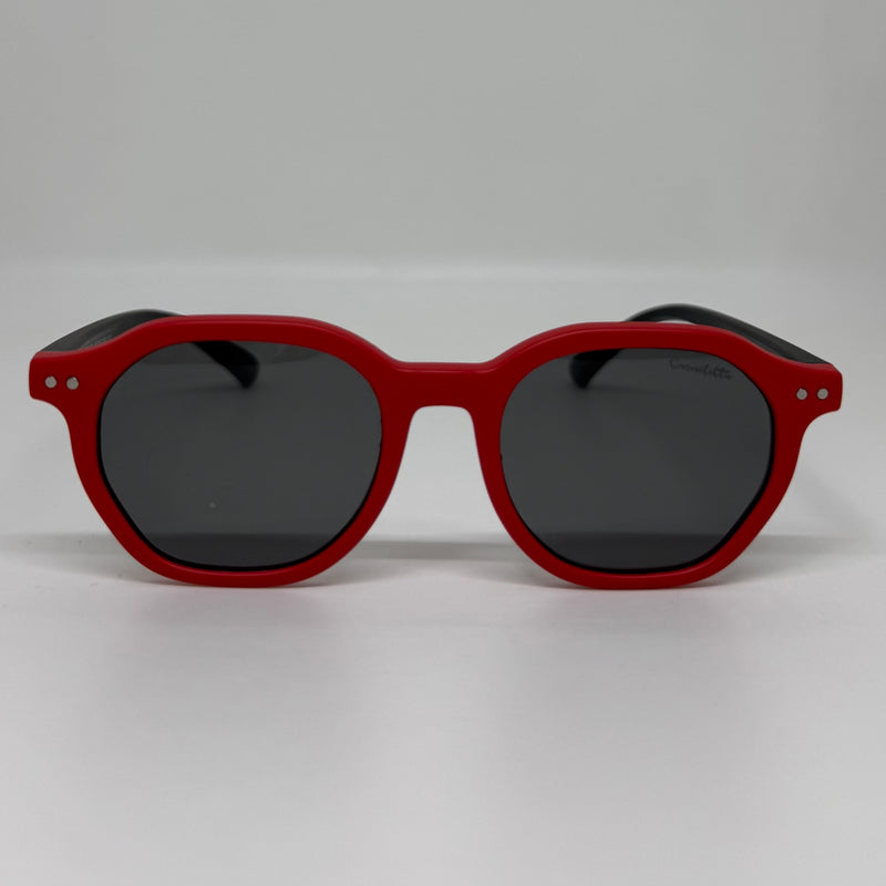 Óculos Max Black and Red Infantil Polarizado