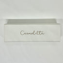 Case Unitária Retangular Branca para Presente