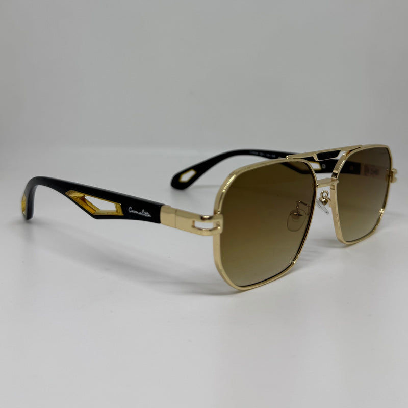 Óculos Vegas Gold Marrom