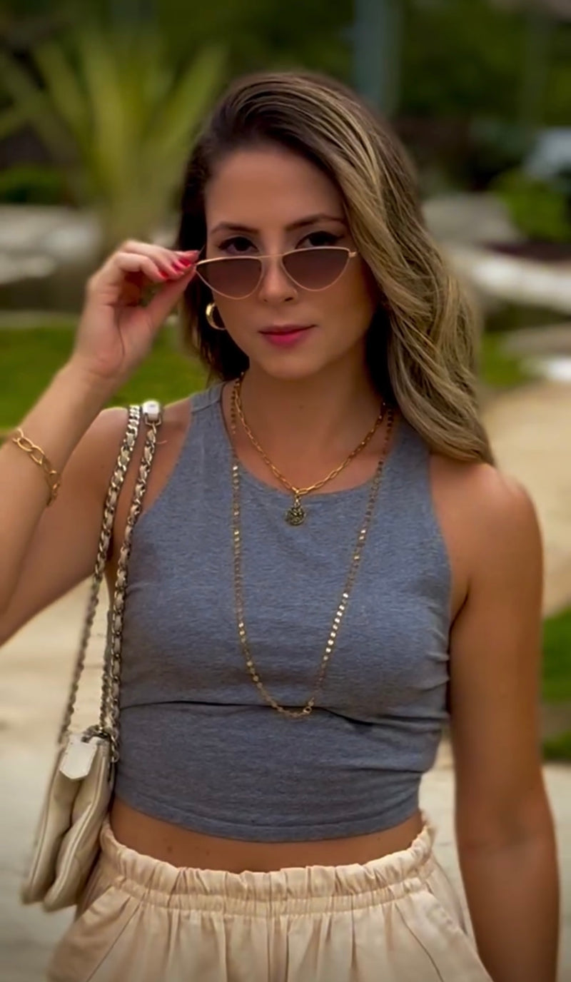 Óculos Midnight Rose Marrom Degrade