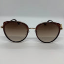 Óculos Swan Gold Marrom Degrade