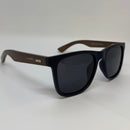 Óculos Pontal Azul Marinho Bambu Escuro