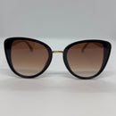 Óculos Mandy Gold Marrom Duo