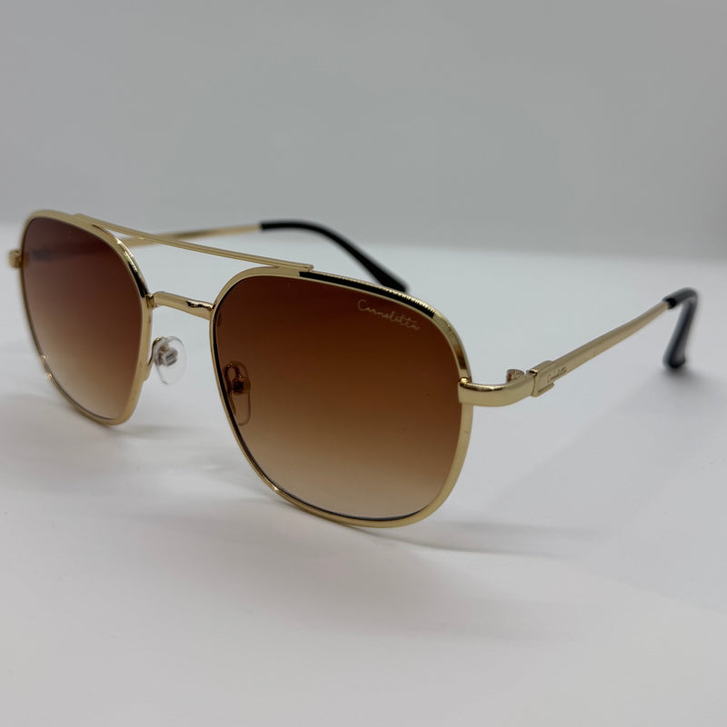Óculos Aviador Duty Gold Marrom Degrade