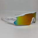 Óculos Bolt Branco Lente Vermelha