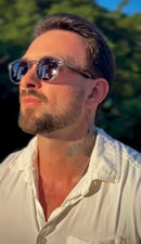 Óculos Frenezi Cinza Translúcido Polarizado