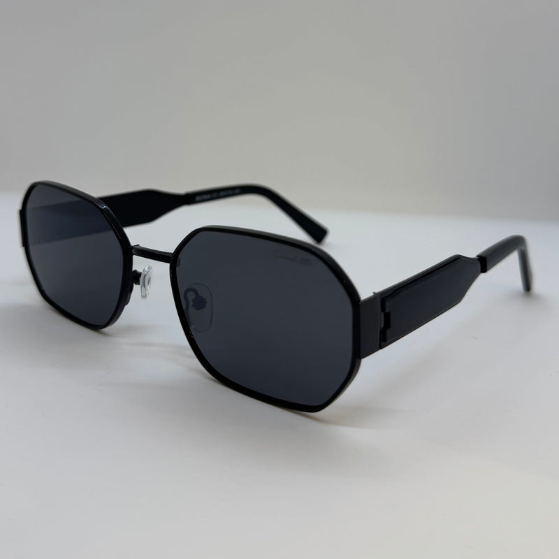 Óculos Hexagonal Charles Retro Dark