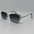 Óculos Zoe Silver Azul Degrade