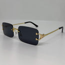 Óculos Vitaly Gold Lente Preta