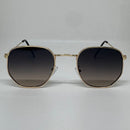 Óculos Hexagonal Classic Gold Shadow