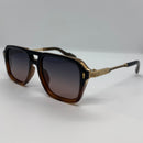 Óculos Aviador Daytona Gold Marrom Degrade