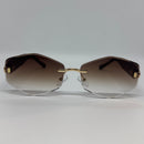 Oculos Losango Maren Marrom Duo