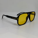 Óculos Aviador Flash Lente Amarela
