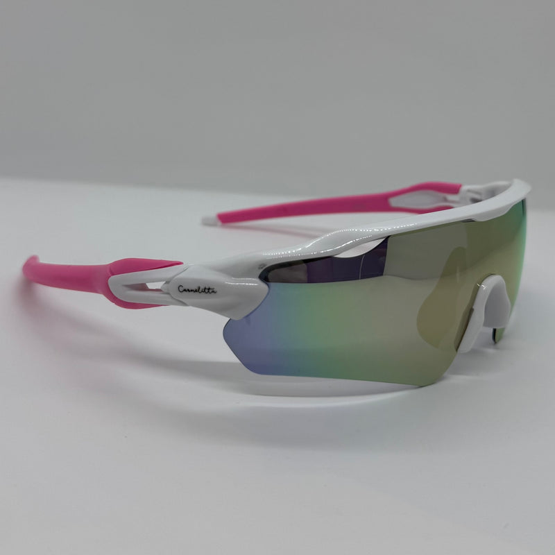Óculos Bolt Branco Lente Rosa