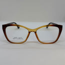 Armação Carmen Clipon Marrom Degrade Gatinho