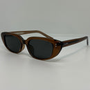 Óculos Ferrer Marrom Translúcido Slim