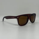 Óculos Leme Marrom Bambu Escuro Polarizado