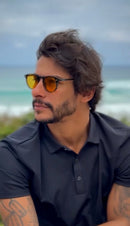 Óculos Califórnia Lente Amarela