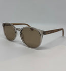 Óculos Fiji Marrom Translúcido Bambu