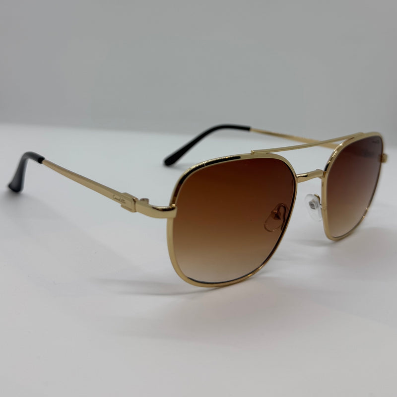 Óculos Aviador Duty Gold Marrom Degrade