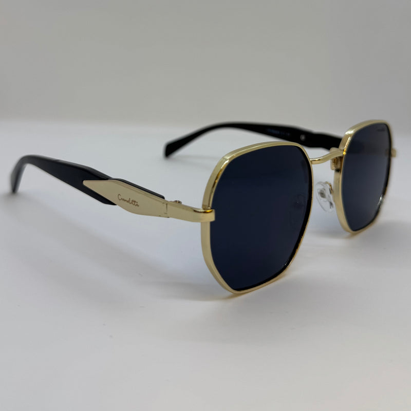 Óculos Hexagonal Viper Gold Dark