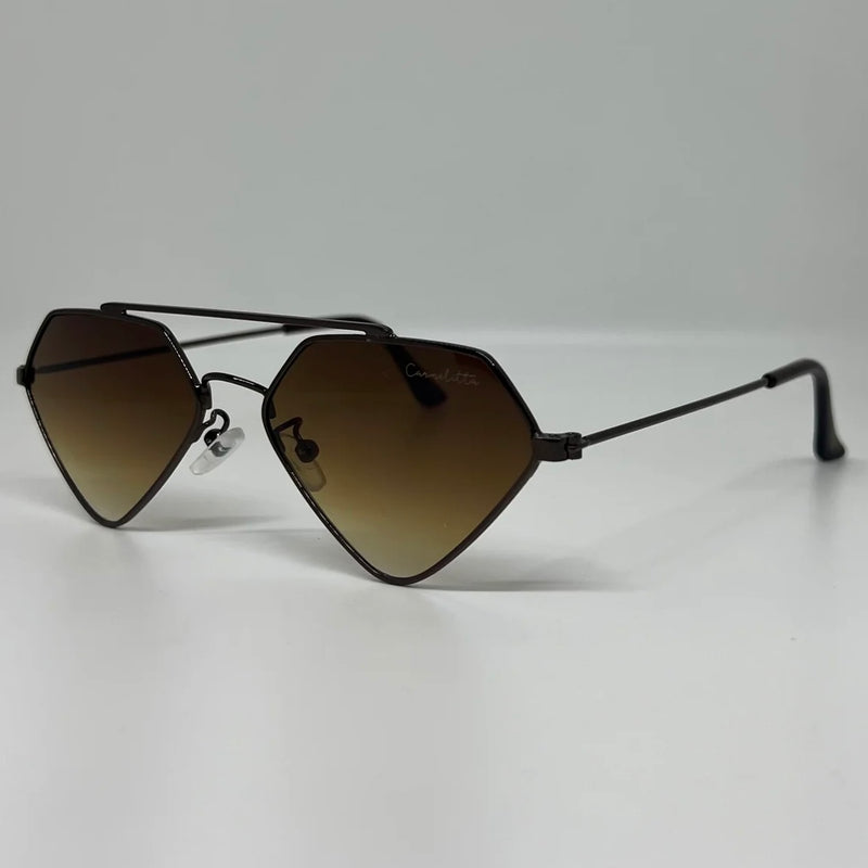 Óculos Diamante Bronze