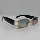 Óculos Zul Ring Gold Glass