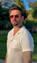 Óculos Bossa Nova Rose Redondo