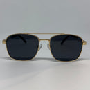 Óculos Aviador Fuller Gold Lente Preta