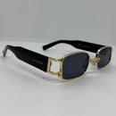 Óculos Zul Gold Lente Preta