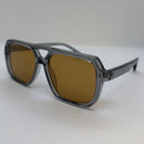 Óculos Aviador Bruck Azul Translúcido