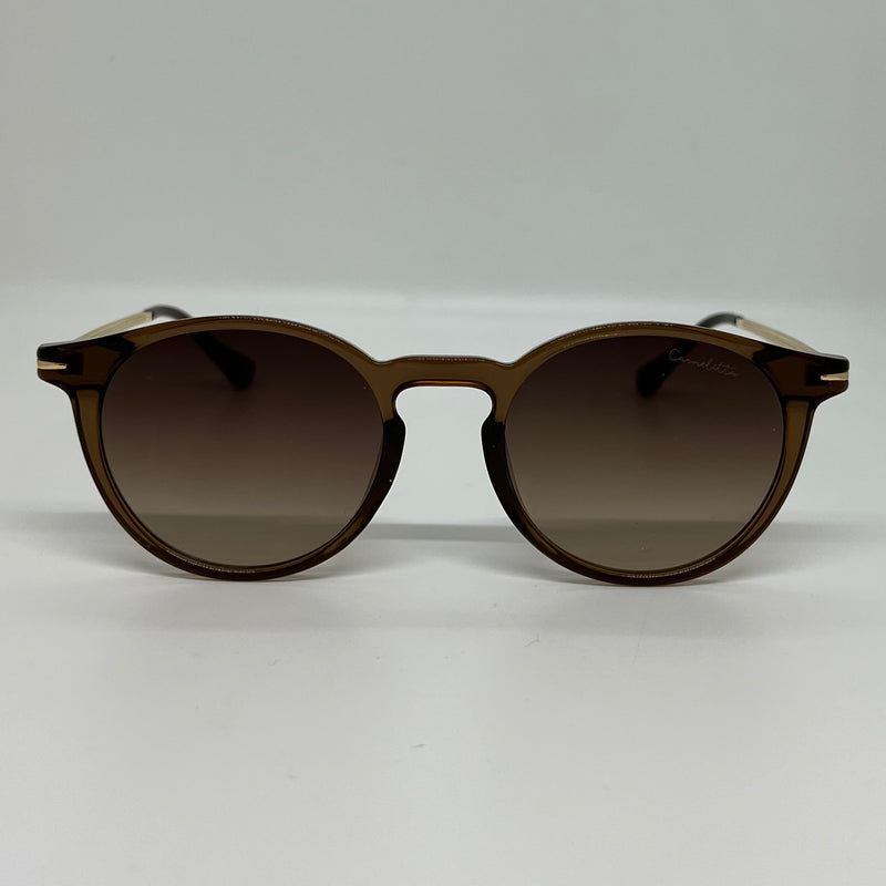 Óculos Veneza Marrom Translúcido