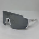 Óculos Selene Branco Lente Prata