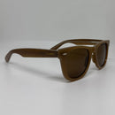 Óculos Leme Marrom Claro