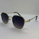 Óculos Hexagonal Grace Gold Shadow