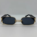 Óculos Zul Ring Gold Lente Preta