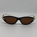 Óculos Sauvage Gold Marrom
