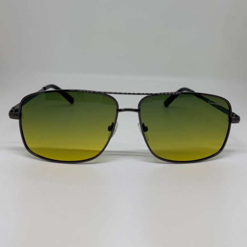 Óculos Aviador Dwayne Lente Verde Degrade