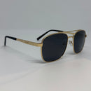 Óculos Aviador Fuller Gold Lente Preta