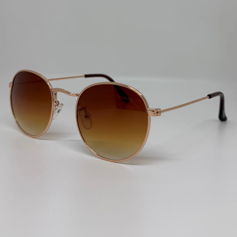 Óculos Round Classic Marrom