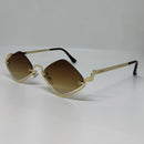 Óculos Larock Gold Marrom Degrade