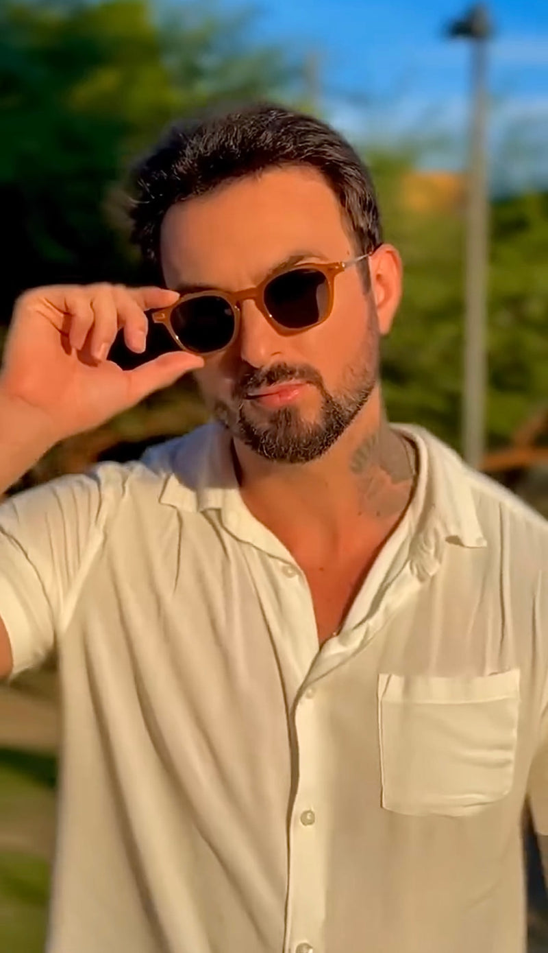 Óculos Wize Caramelo