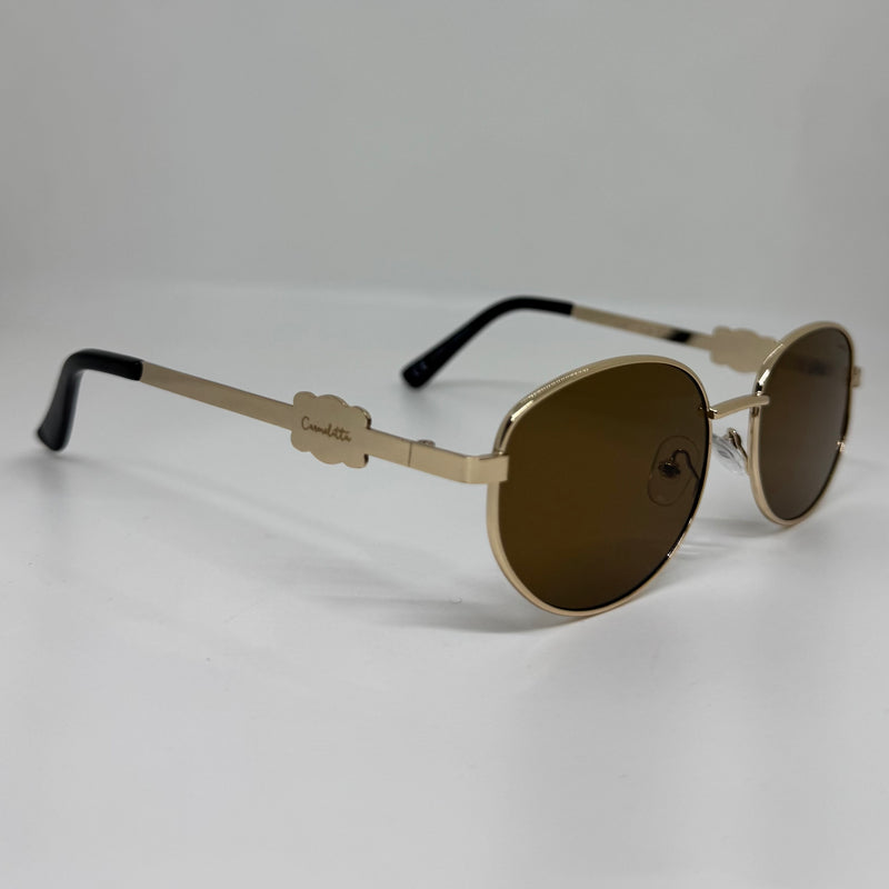 Óculos Salazar Gold Marrom