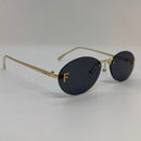 Óculos Farmy Gold Lente Preta