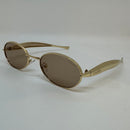 Óculos Sonata Gold Marrom Claro