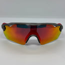 Óculos Bolt Cinza Lente Vermelha