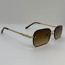 Óculos Vini Gold Marrom