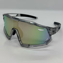 Óculos Rush Cinza Lente Rosa/verde